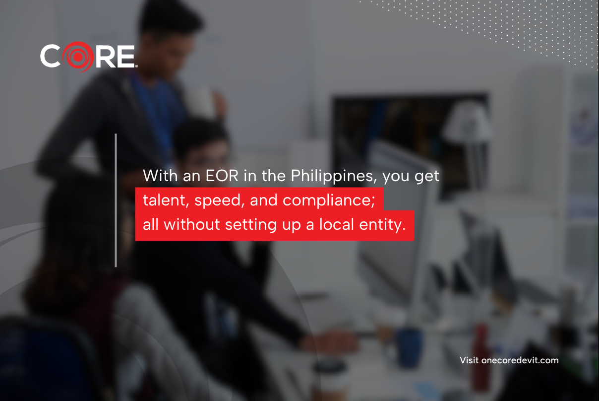Core is the fastest growing e-commerce platform in the Philippines, showcasing EOR Philippines' innovative solutions.