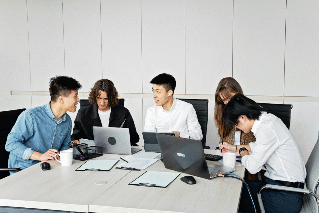 Team overcoming real estate offshoring challenges