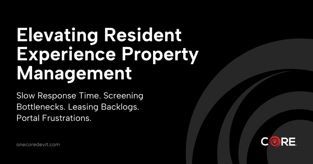 Image illustrating strategies for enhancing resident experience in property management settings.