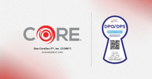 CORE® NPC Certificate and Seal of Registration for data privacy compliance